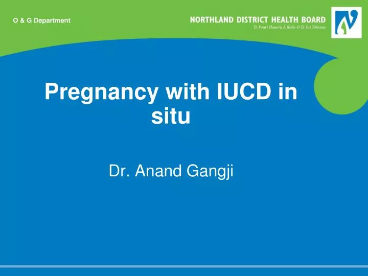 pregnancy with iucd in situ