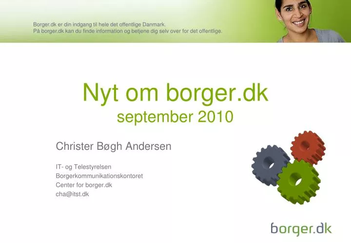 nyt om borger dk september 2010