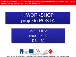 i workshop projektu posta