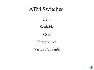 ATM Switches