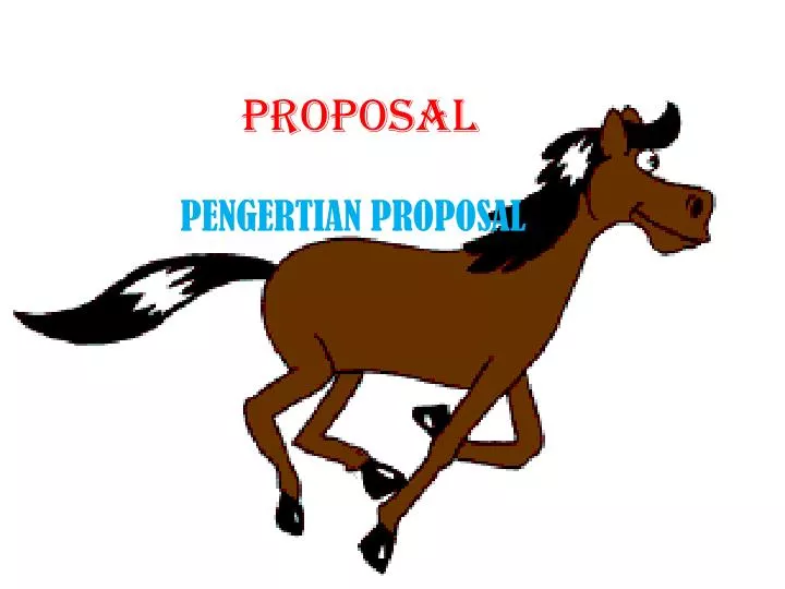 proposal