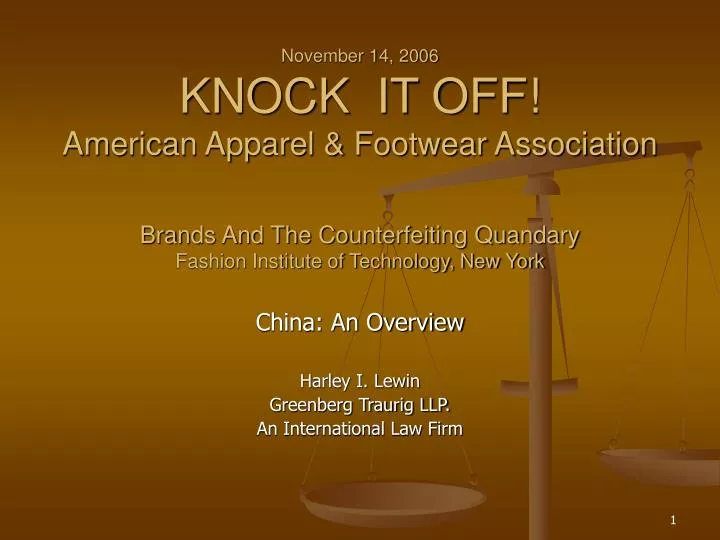 china an overview harley i lewin greenberg traurig llp an international law firm