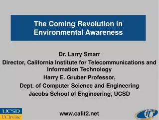 The Coming Revolution in Environmental Awareness