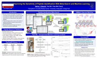 Improving the Sensitivity of Peptide Identification With Meta-Search and Machine Learning