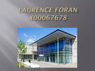 Laurence Foran X00067678