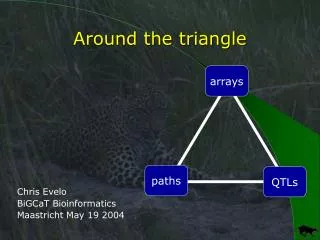 Around the triangle