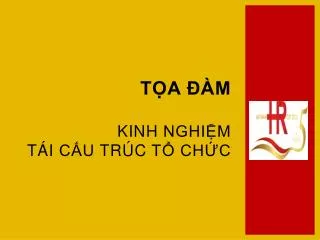 t a m kinh nghi m t i c u tr c t ch c