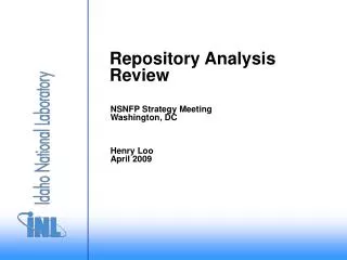 Repository Analysis Review
