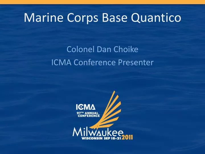 marine corps base quantico