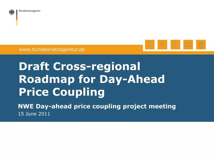 draft cross regional roadmap for day ahead price coupling