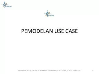 pemodelan use case