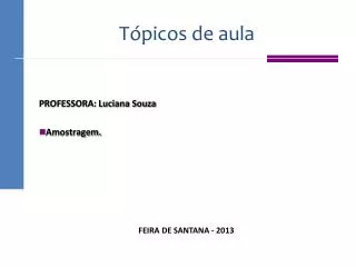 t picos de aula