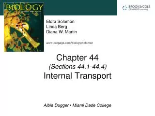 Chapter 44 (Sections 44.1-44.4) Internal Transport