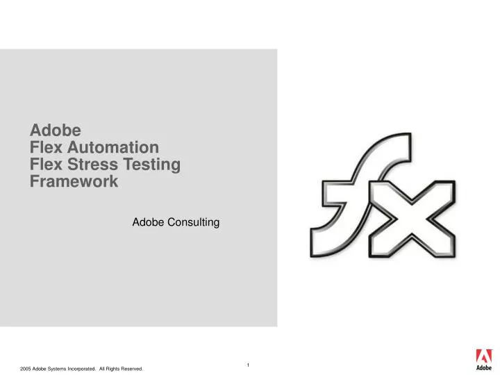 adobe flex automation flex stress testing framework