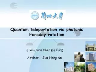 Quantum teleportation via photonic Faraday rotation