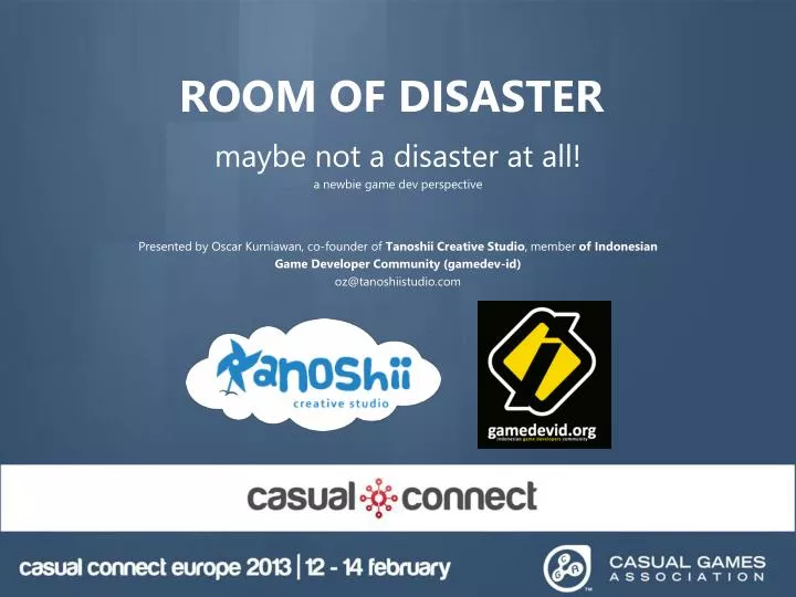 room of disaster