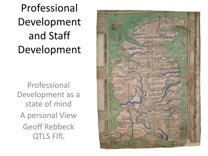 professional development and staff development