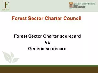 Forest Sector Charter Council