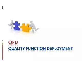 qfd quality function deployment