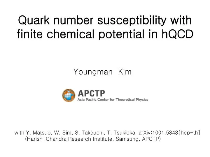 quark number susceptibility with finite chemical potential in hqcd