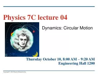 Dynamics: Circular Motion