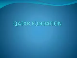QATAR FUNDATION