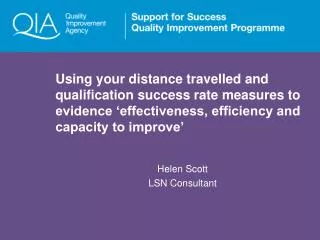 Helen Scott LSN Consultant