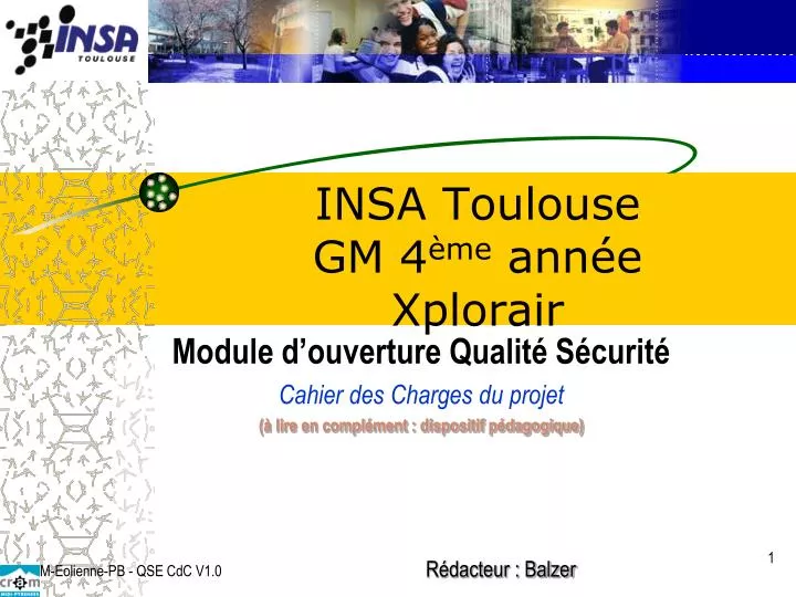 insa toulouse gm 4 me ann e xplorair