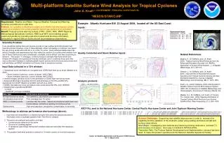 Multi-platform Satellite Surface Wind Analysis for Tropical Cyclones