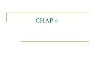 chap 4