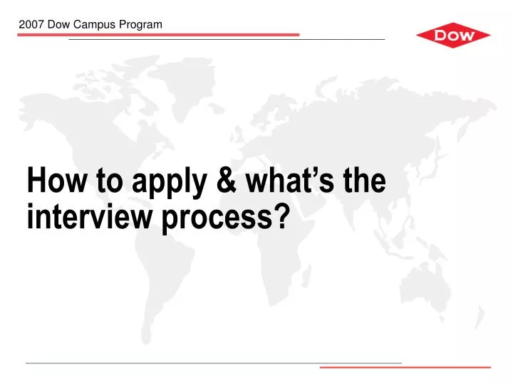 how to apply what s the interview process