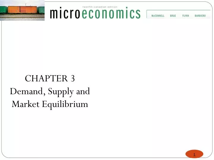 chapter 3 demand supply and market equilibrium