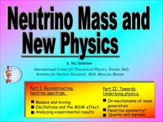Neutrino Mass and