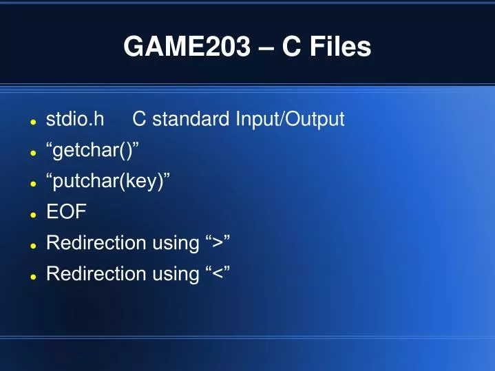 game203 c files