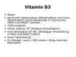 Vitamin B3
