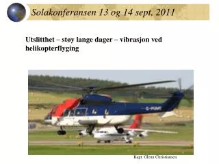 solakonferansen 13 og 14 sept 2011
