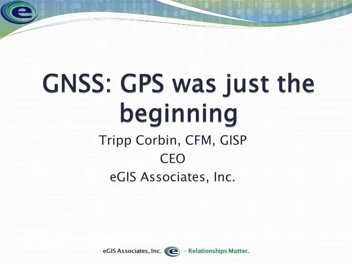 gnss gps was just the beginning