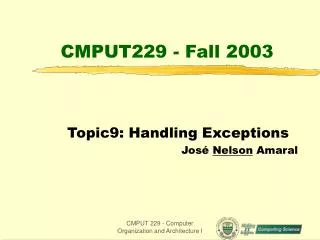 cmput229 fall 2003