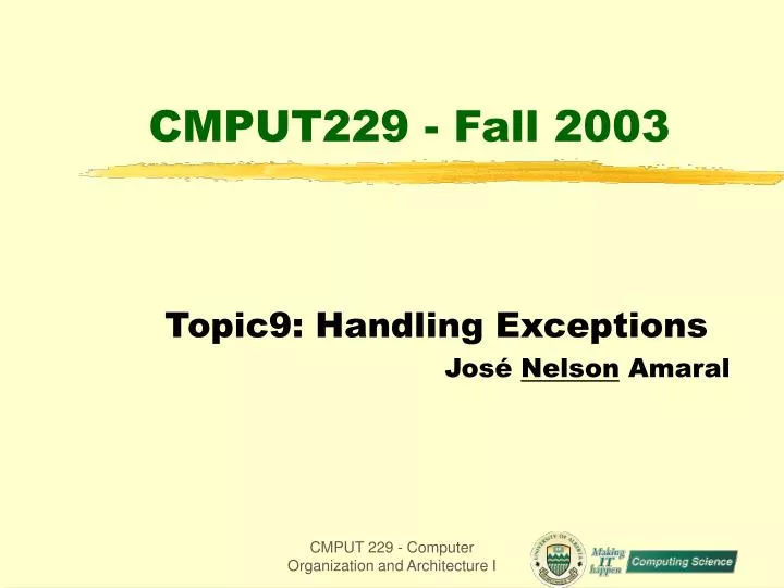 cmput229 fall 2003