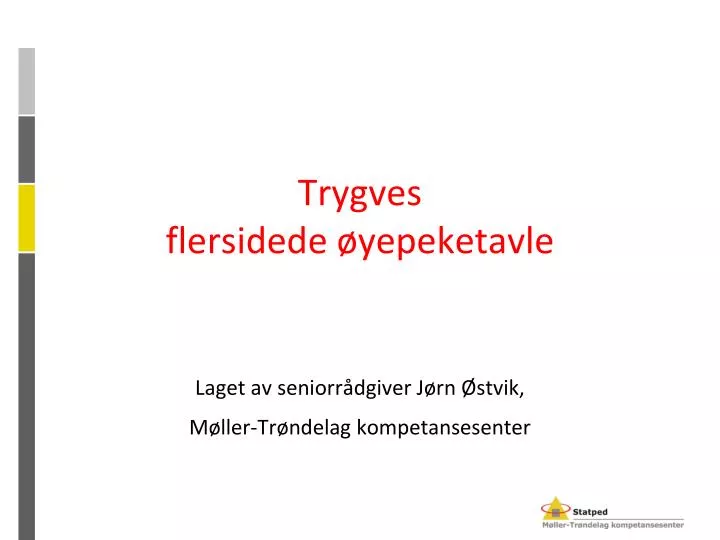 trygves flersidede yepeketavle