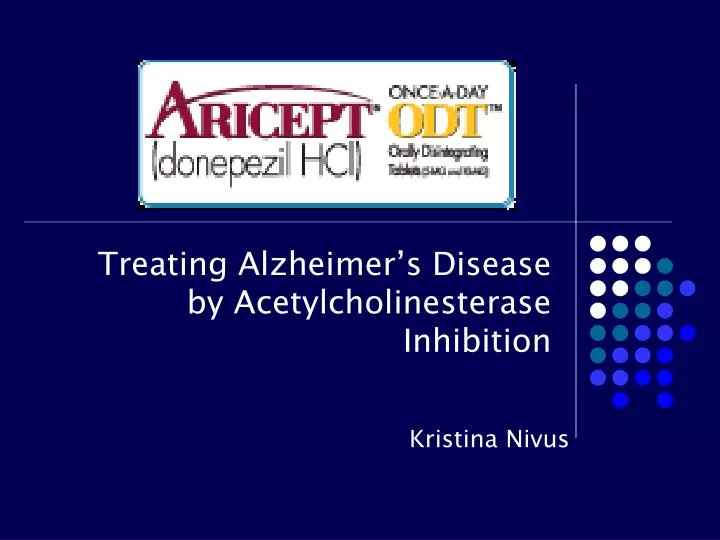 treating alzheimer s disease by acetylcholinesterase inhibition