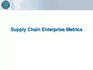 Supply Chain Enterprise Metrics