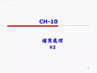 ch 10