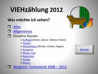 viehz hlung 2012
