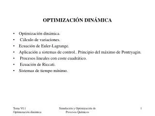 optimizaci n din mica