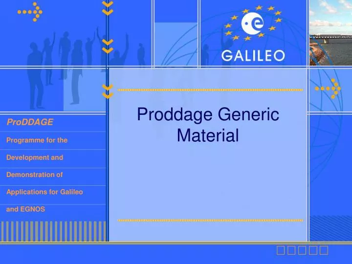 proddage generic material