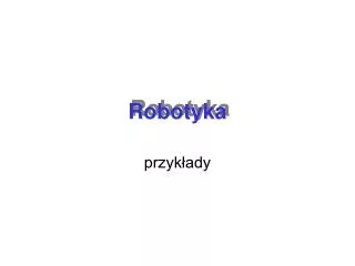robotyka