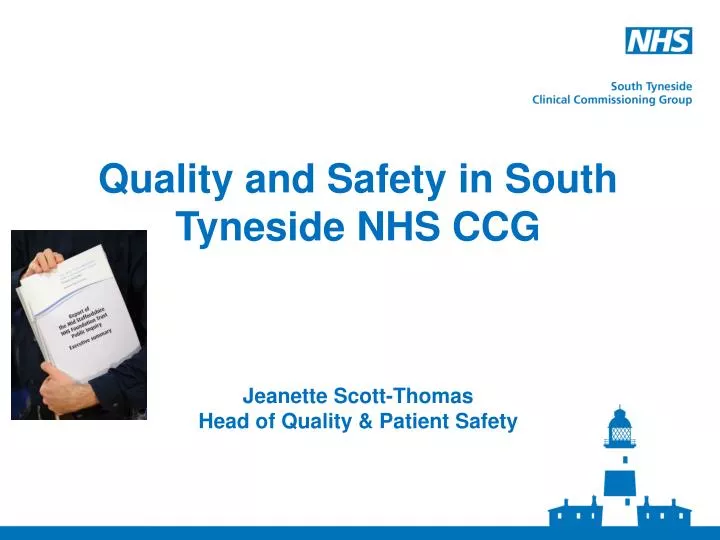 quality and safety in south tyneside nhs ccg