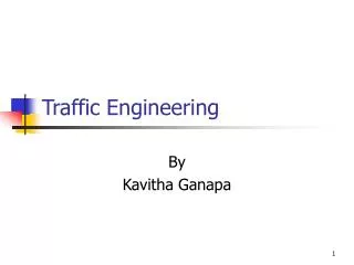 Traffic Engineering