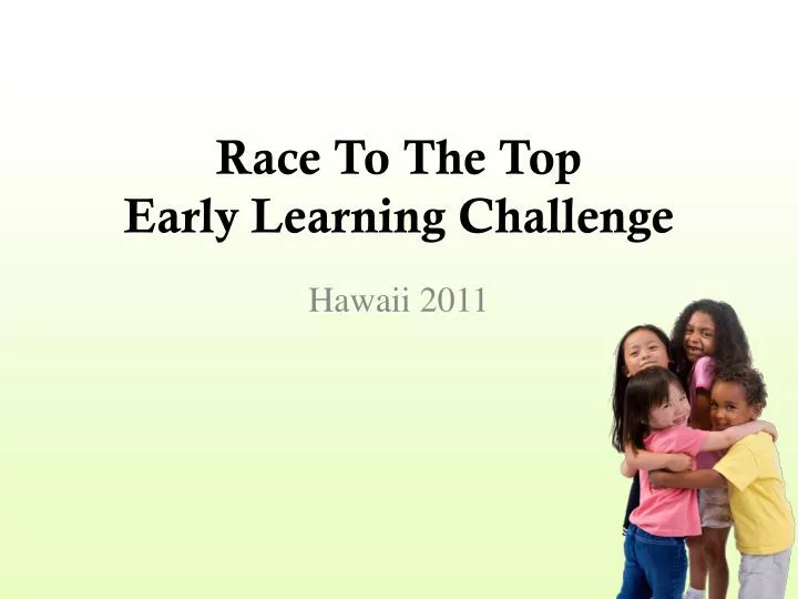 race to the top early learning challenge